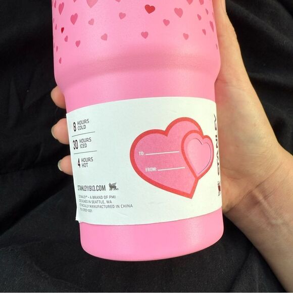 Stanley 20 oz Valentines Day 2025 Sweet Hearts Tumbler with Handle - Picture 5 of 6
